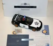 1999 Corvette Police Car Diecast Model in 1:24 Scale by Franklin Mint