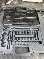 Sears Craftsman Industrial Socket Set 1/2” CASE ONLY 24841 Removable Tray Suitcs