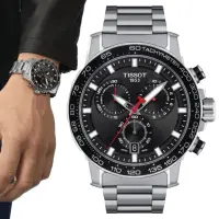 在飛比找momo購物網優惠-【TISSOT 天梭 官方授權】SUPERSPORT CHR