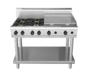 Waldorf 800 Series RN8806G-LS - 1200mm Gas Cooktop – Leg Stand