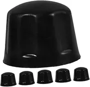 GANAZONO 4pcs ATV Rim Hub Cap 110-250cc Rubber Wheel Cover for Atvs Trailers Go Karts Protects Against Mud Debris