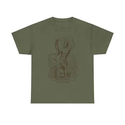 Neptune Poseidon Unisex Graphic T-Shirt Greek Gods Mythology Roman God Goddess