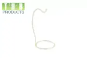 5 1/2"H or 8"H Clear Acrylic Ornament Display Stand / Hook - Item# 15811 / 15833