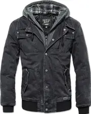 Brandit Dayton, textile jacket , color: Black , size: M