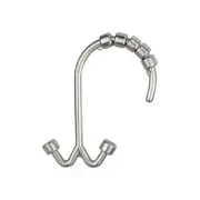 Vykkk Decorative Shower Curtain Hooks Roller & Rust-Resistant Aluminum Shower...