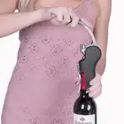 3pcs Black Foil Cutter Non-Stick Compact Wine Bottle Opener Extra Screw Kitchen