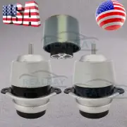 L & R Engine & Trans Mount For 04-17 Audi VW Q7 Touareg 3.0L 3.2L Auto Trans (for: Audi)