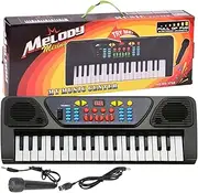 mivceklw Beginner Toy Piano, Electronic Piano Toy, 37 Keys Keyboard, Portable Kids Piano, Musical Keyboard Kids, Kids’ Electronic Keyboard Piano for Beginners and Young Musicians