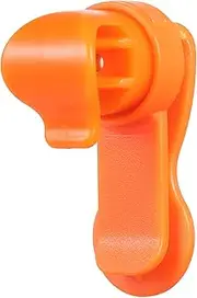Universal Magnetic Tube Clip Water Bladder Hose Clip Removable Hydration Pack Clamp Magnetic Hose Holder Orange