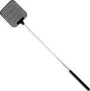 Long Handle Fly Swatter | Retractable Long Handle Fly Swatter - Fly Swatting Tool for Home, Restaurant, Bedroom, Kitchen, Living Room