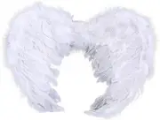 Sweidas Small Feather Angel Wings - White Small Feather Angel Wings - White
