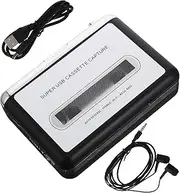 jojofuny Cassette Tape to Mp3 Converter USB Tape to Mp3 Transverter Portable Design