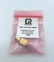 Non-Magnetic Cryogenic Attenuator SMA Male -Female - 3 dB
