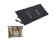 Kings 70W Solar Panel Charger + Portable Firepit Bag travel camping