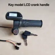 5 Pin Hall Throttle with LCD Display for 48V Electric Bike Ebike Scooter