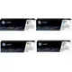 HP CF400A +CF401A+CF402A+CF403A原廠盒裝4色 適用:M252dw/M277dw