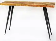 Lunar | Petrified Wood Console Table -Light TOP