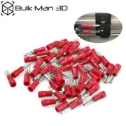 20pcs/Pack Female Crimp-on Spade Terminal,Spade Connector for Micro Limit Switch