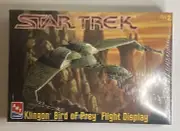 Star Trek 1997 AMT/ERTL Klingon Bird Of Prey Display Model Kit 6339 Sealed