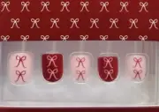 Red Aspen Press On PETITE Besties Wear Bows, Micah