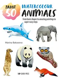 在飛比找誠品線上優惠-Paint 50: Watercolour Animals: