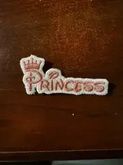 Embroidered Patch - Princess - NEW - Iron-on/Sew-on
