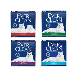 【EverClean 藍鑽】強效凝結除臭貓砂25LB(美規)