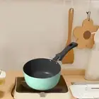 Small Milk Pan Melting Boiling Pot Small Saucepan for Kitchen Picnic Camping