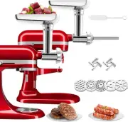 Metal Meat Grinder Attachment for ka Stand Mixer,Food Food...