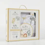 Hello World Gift Set - Savanna Babies