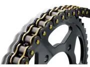 BikeMaster 520 BMOR Series Sealed Chain Black/Gold 120 Link (197244)