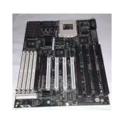 DTK PAM-0035S Socket 5 baby AT motherboard 4 PCI, 4 ISA, 4 SIMM Slots. AT Form F