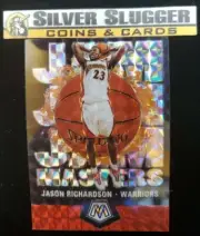 2019-20 Jason Richardson Panini Mosaic Silver Prizm Jam Masters Insert!