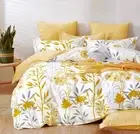 SLEEPBELLA Duvet Cover Queen Size, 600 Thread Count Cotton Grey Branches and