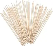 100Pcs Natural Rattan Aroma Diffuser Sticks Replacement for Essential Oil Fragrance for Home Office Spa Scented Sticks for Aromatherapy