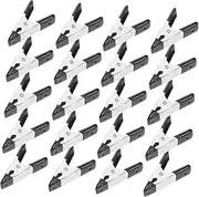 Homoyoyo 20pcs Heavy Duty Spring Clamps for Photography Backdrop Durable Plastic Spring Clips for DIY Projects Woodworking and Home Decoration