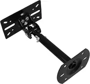 Speaker Stand Speakers Adjustable Ceiling Speaker Mount Adjustable Speaker Hanger Wall Mounted Speaker Hanger Wall Speaker Mount Ceiling Speaker Wall Mount Iron Black