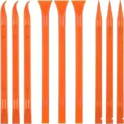 9PCS Plastic Scraper Tool Scratch Free Plastic Ticket Scratcher Cleaning Pen