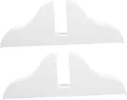 SEWACC 2pcs Screen Divider Base Stand Wear Resistant Privacy Screen Holders for Room Partitions Enhanced Support and Pet Gates