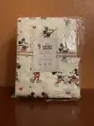 Pottery Barn Kids FULL Mickey Mouse Hearts Organic Percale Sheet Set Valentines!