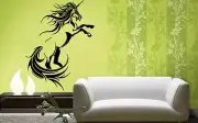 Wall Stickers Vinyl Decal Unicorn Fantasy Mythical Animal Wall Decor (ig007)