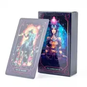Inspired Neon Tarot 78 Cards Deck High Quality Divination Board Game Collectible