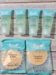 Eco Botanics 4 White Tea & Honey Shampoo 2 Chamomile & Honey Soap
