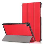 Magnetic Flip Leather Stand Cover Case - For Lenovo Tab (TB328FU / TB328XU) - Red