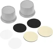 Garneck 2pcs Adjustable Headboard Stabilizer Noise Reducing Wall Stoppers for Bed Frames Prevents Friction and Shaking Easy Installation Height Adjustable Grey Color