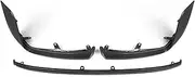 Real Dry Carbon Fiber Front Bumper Lip Spoilers Splitters Winglet Compatible for BMW 2 Series G87 M2 2023-IN MP Style Front Bumper Lip(Style A)