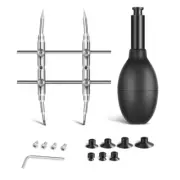 IC Pick- Vacuum Suction Pen + 7 Interchangeable Suction Cups and Curved7705