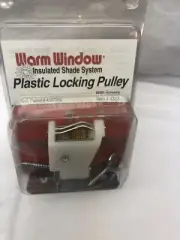 Plastic Locking Pulley ~ Warm Window Insulated Shade System ~ #4323 NIP
