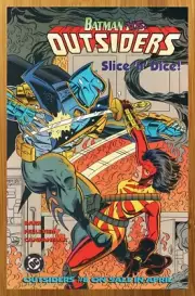 1994 DC Comics Outsiders Vintage Print Ad/Poster Knightfall Batman Promo Art 90s