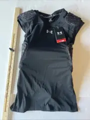 Under Armour Gameday Pro 5-Pad HEX Compression Shirt Mens Medium Black Camo NWT